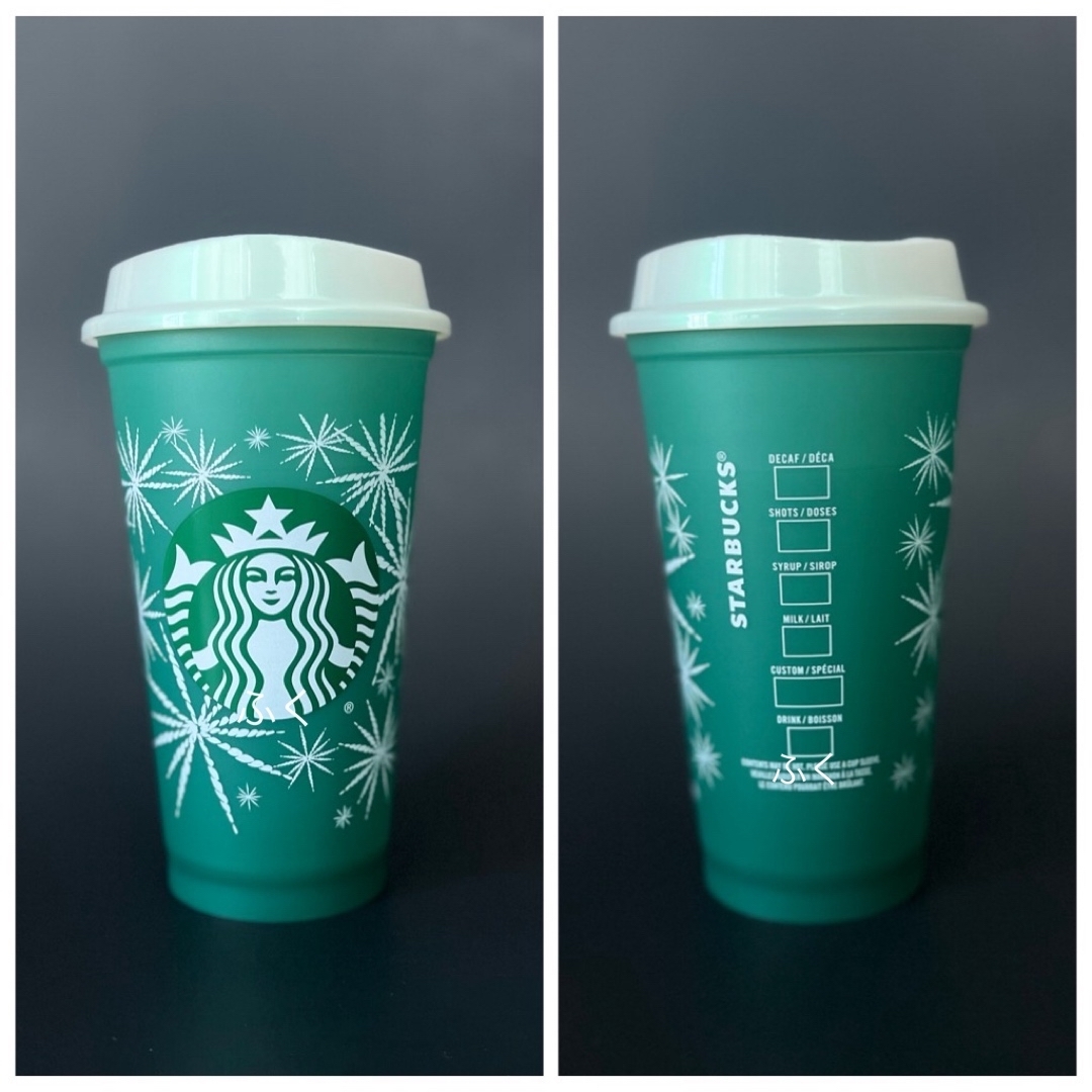 Starbucks(スターバックス)の最新作★北米スターバックス★色が変わる★カラーチェンジ★完売★リユーザブルカップ インテリア/住まい/日用品のキッチン/食器(グラス/カップ)の商品写真