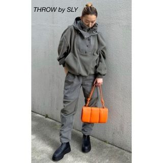 スライ(SLY)のTHROW by SLY FLEECE セットアップ(ブルゾン)