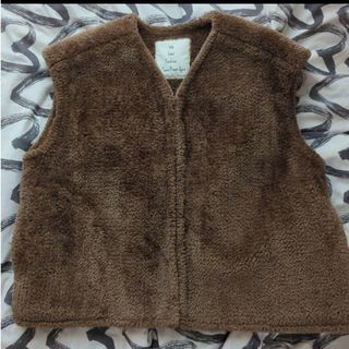 新品 SeaRoomlynn 2wayブークレRIB KNITベスト ナッツナッツサイズ