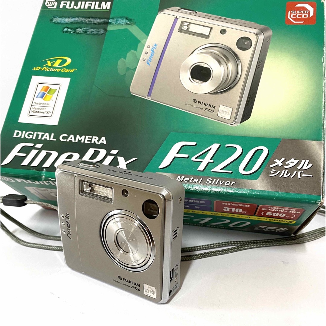 オンライン限定商品販壳 FUJIFILM Fine Pix F420 付属品あり | www