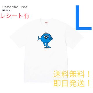 シュプリーム(Supreme)のsupreme Camacho Tee White Lサイズ(Tシャツ/カットソー(半袖/袖なし))