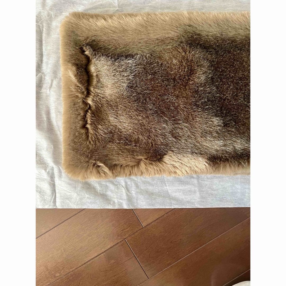 DEUXIEME CLASSE(ドゥーズィエムクラス)の 【A POINT ETC/アーポワン ウテセ】 FAKE FUR CAPE レディースのファッション小物(マフラー/ショール)の商品写真