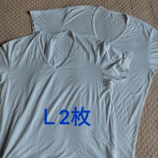 ユニクロ(UNIQLO)のUNIQLO　ユニクロ　ヒートテック　Vネック　メンズ　下着(Tシャツ/カットソー(七分/長袖))