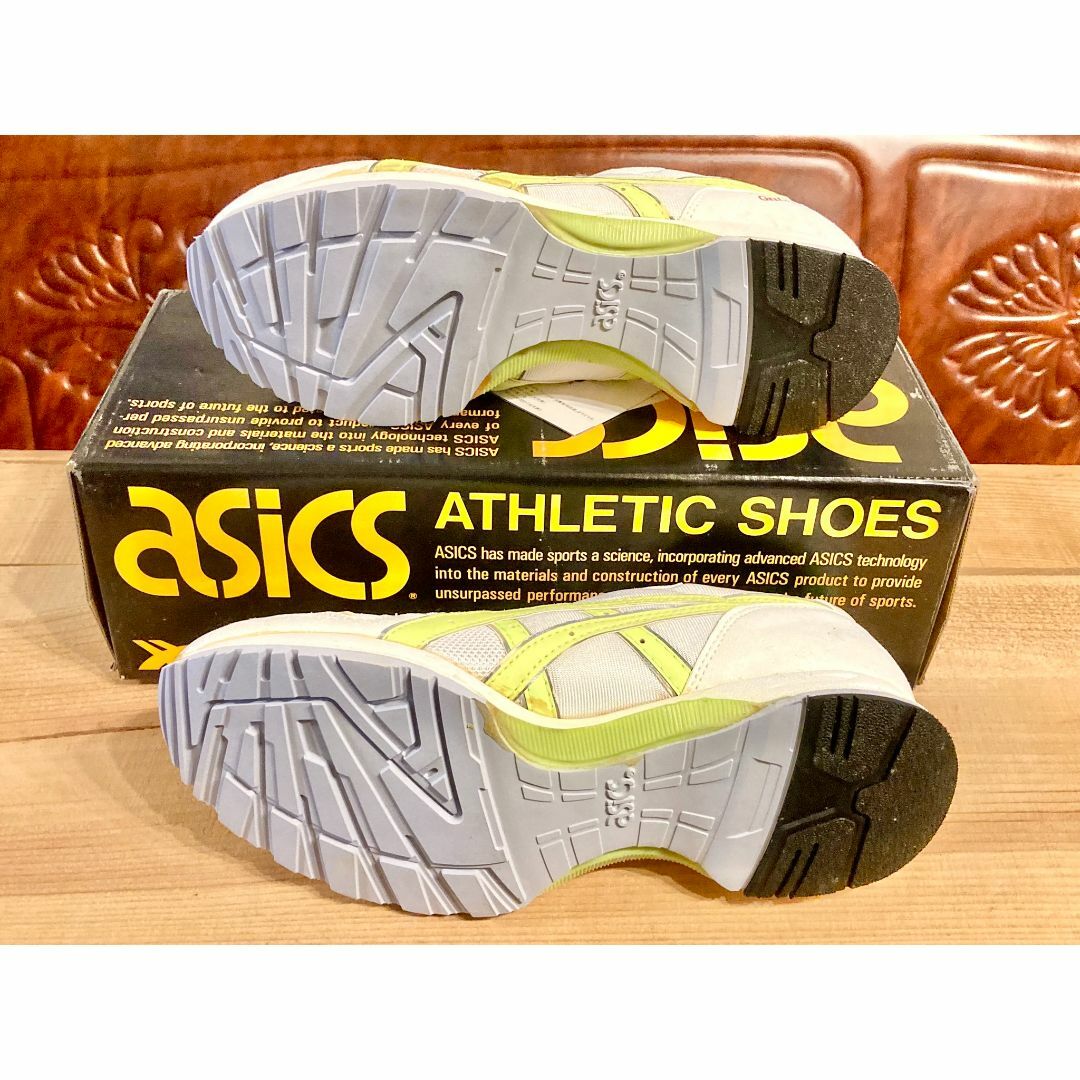 asics(アシックス)の★90s!レア!アシックス ターサー 白/イエロー デッド ビンテージ 238★ メンズの靴/シューズ(スニーカー)の商品写真