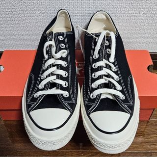 コンバース(CONVERSE)の【CONVERSE】ct70　チャックテーラー　ローカット　BK  26.5cm(スニーカー)