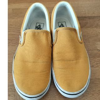 vans スリッポン（イエロー）(スニーカー)