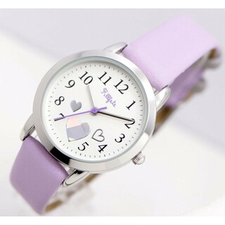女の子/キッズウォッチ ハート#子供腕時計#ギフト#日本製ムーブメント(腕時計)