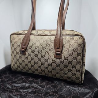 グッチ(Gucci)の【美品】GUCCI グッチ トートバッグ GG キャンバス ターンロック(トートバッグ)