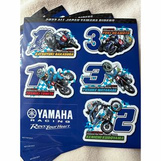 ヤマハモーターパワープロダクツ(YAMAHA MOTOR POWERED PRODUCTS)の2023 YAMAHAライダー ステッカー(ステッカー)