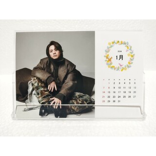 平野紫耀2024年卓上カレンダーケース付き②(カレンダー)