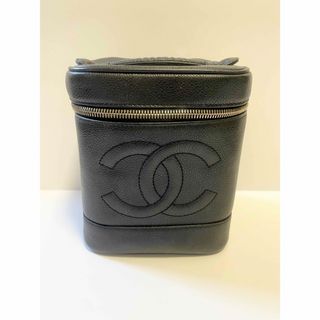 シャネル(CHANEL)のCHANEL キャビアスキン バニティバッグ(ハンドバッグ)