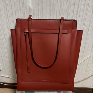 チャールズアンドキース(Charles and Keith)の未使用 チャールズアンドキース ジオメトリック トートバッグ ビジネス A4可(トートバッグ)