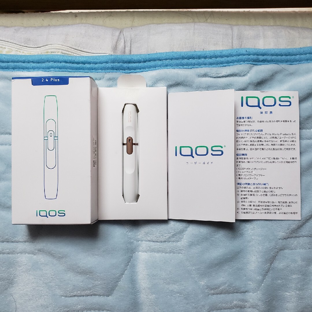 IQOS(アイコス)の新品！アイコス IQOS 2.4Plus ホルダー ホワイト メンズのファッション小物(タバコグッズ)の商品写真