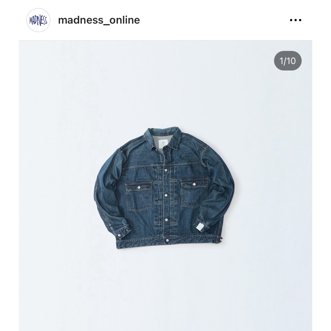 N.HOOLYWOOD(エヌハリウッド)の【N.HOOLYWOOD × MADNESS】DENIM JACKET メンズのジャケット/アウター(Gジャン/デニムジャケット)の商品写真