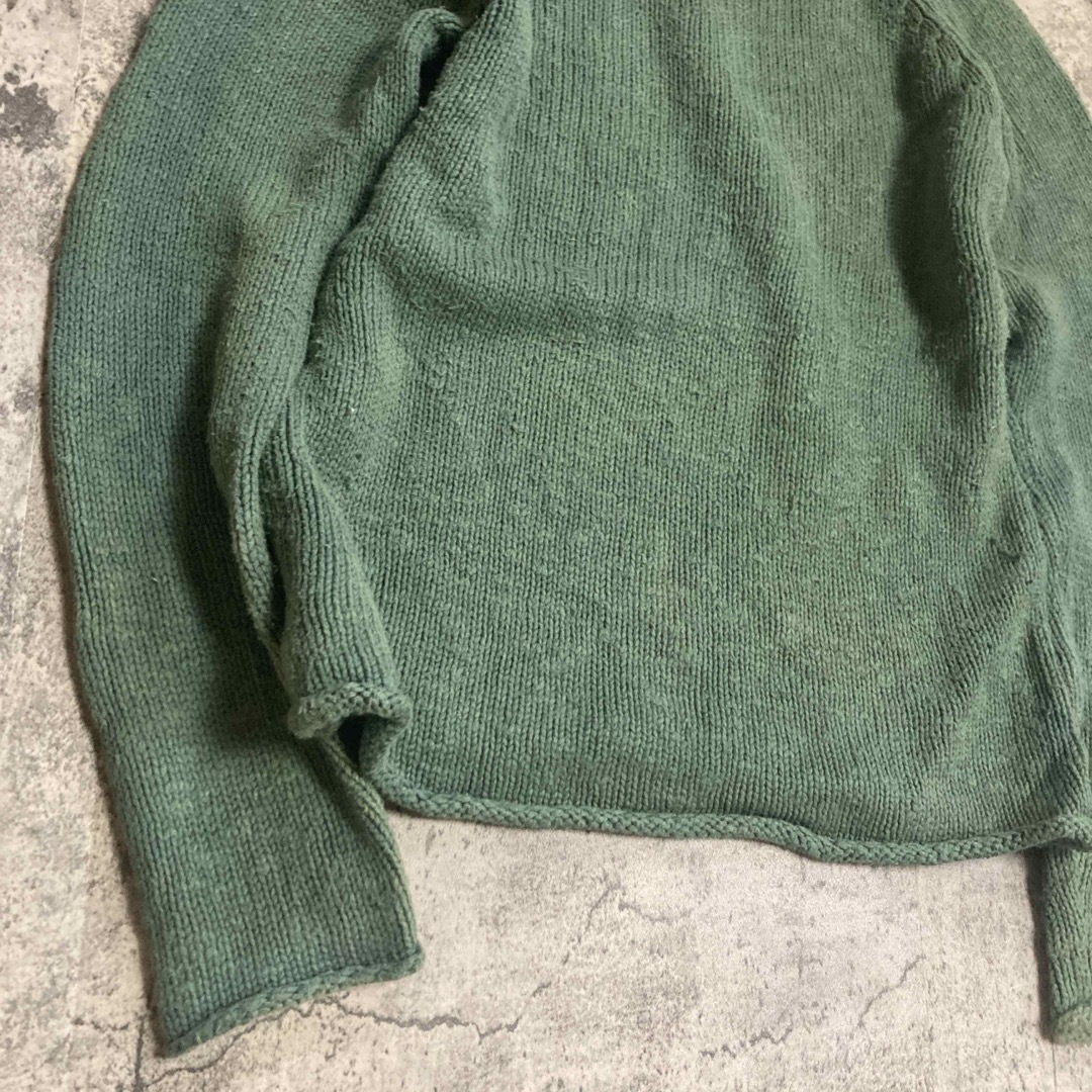 L.L.Bean(エルエルビーン)のL.L.Bean high neck knit wear グリーン レディースのトップス(ニット/セーター)の商品写真