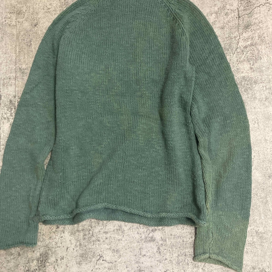 L.L.Bean(エルエルビーン)のL.L.Bean high neck knit wear グリーン レディースのトップス(ニット/セーター)の商品写真