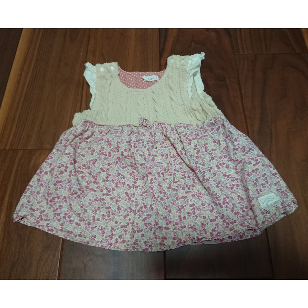 babyGAP(ベビーギャップ)のチュニック トップス 70  2枚セット キッズ/ベビー/マタニティのベビー服(~85cm)(ワンピース)の商品写真