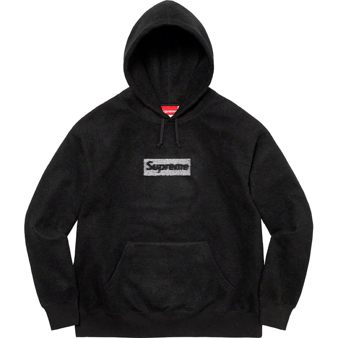 Supreme InsideOutBoxLogoHoodedSweatshirtBlackSIZE