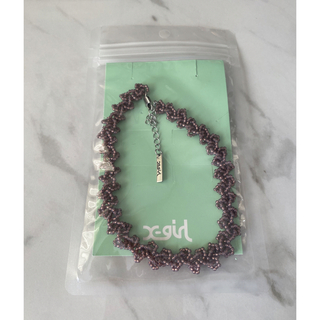 エックスガール(X-girl)の値下げ⭐︎X-girl  BEADED CHOKER 新品(その他)