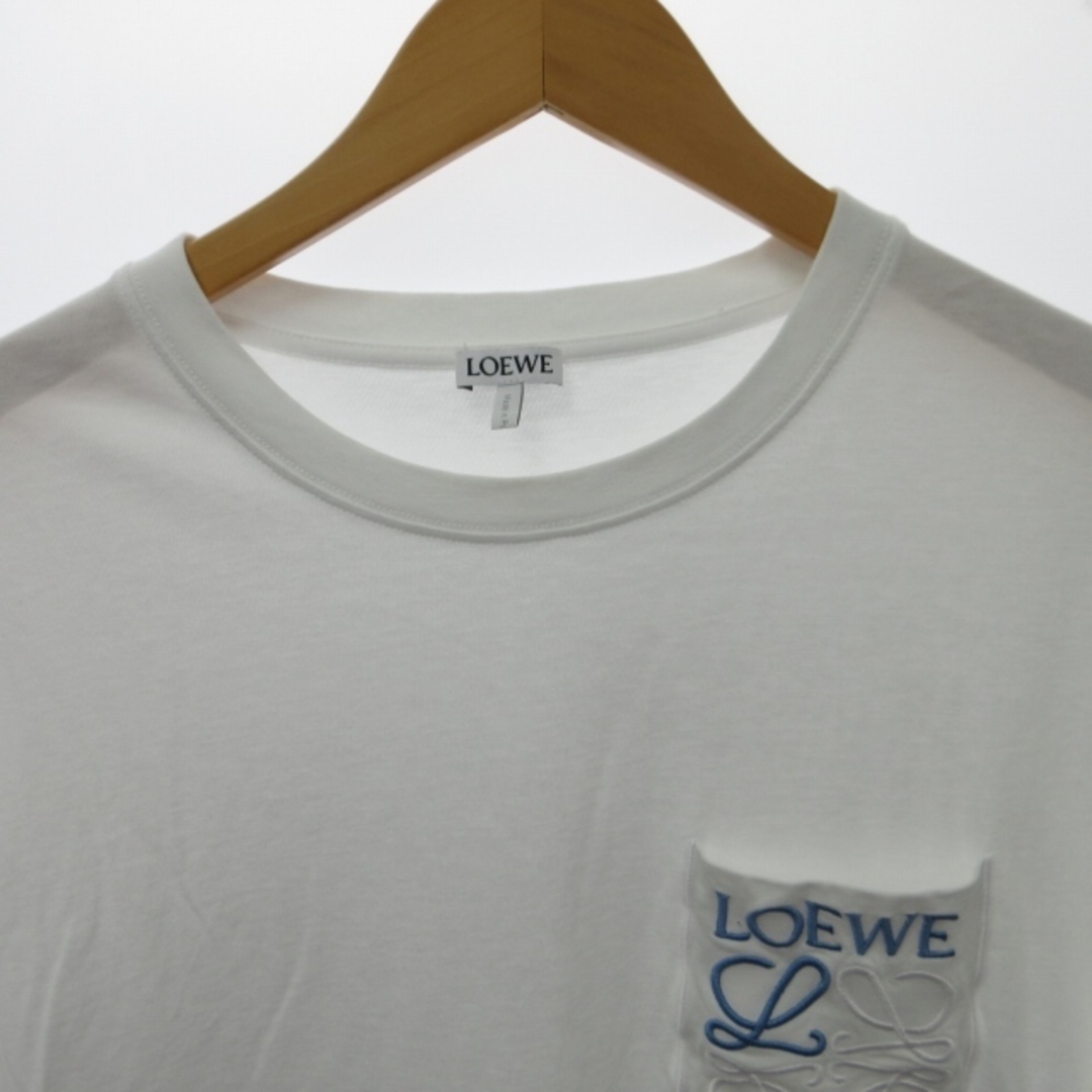 LOEWE - ロエベ 23SS リラックスフィットTシャツ アナグラム 半袖 白 M