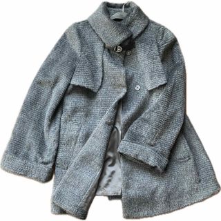 TO BE CHIC アルパカシャギーターンロックコート