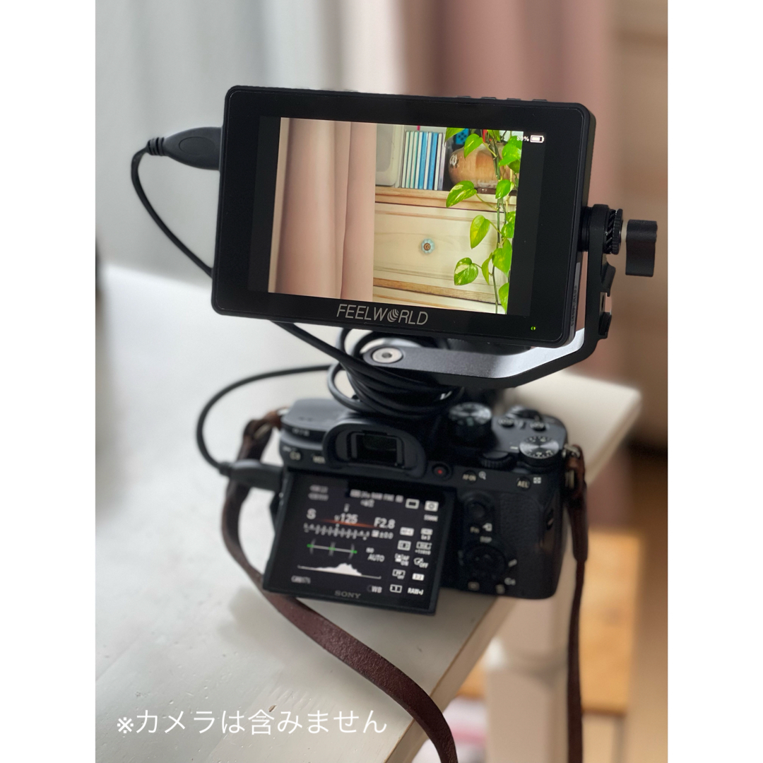 カメラモニター タッチパネル付きFEELWORLD F5 Pro