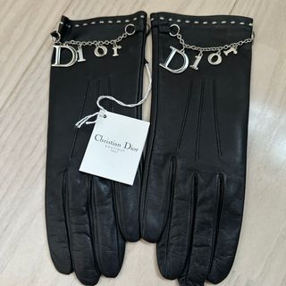 クリスチャンディオール(Christian Dior)のDior ディオール　レザー　手袋(手袋)