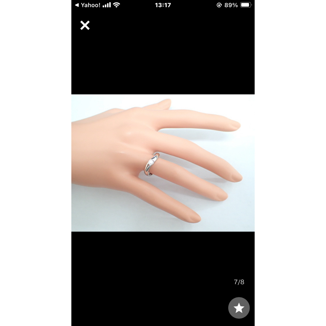 俄(ニワカ)の俄　niwaka  無限♾️ ダイヤリング　美品 レディースのアクセサリー(リング(指輪))の商品写真