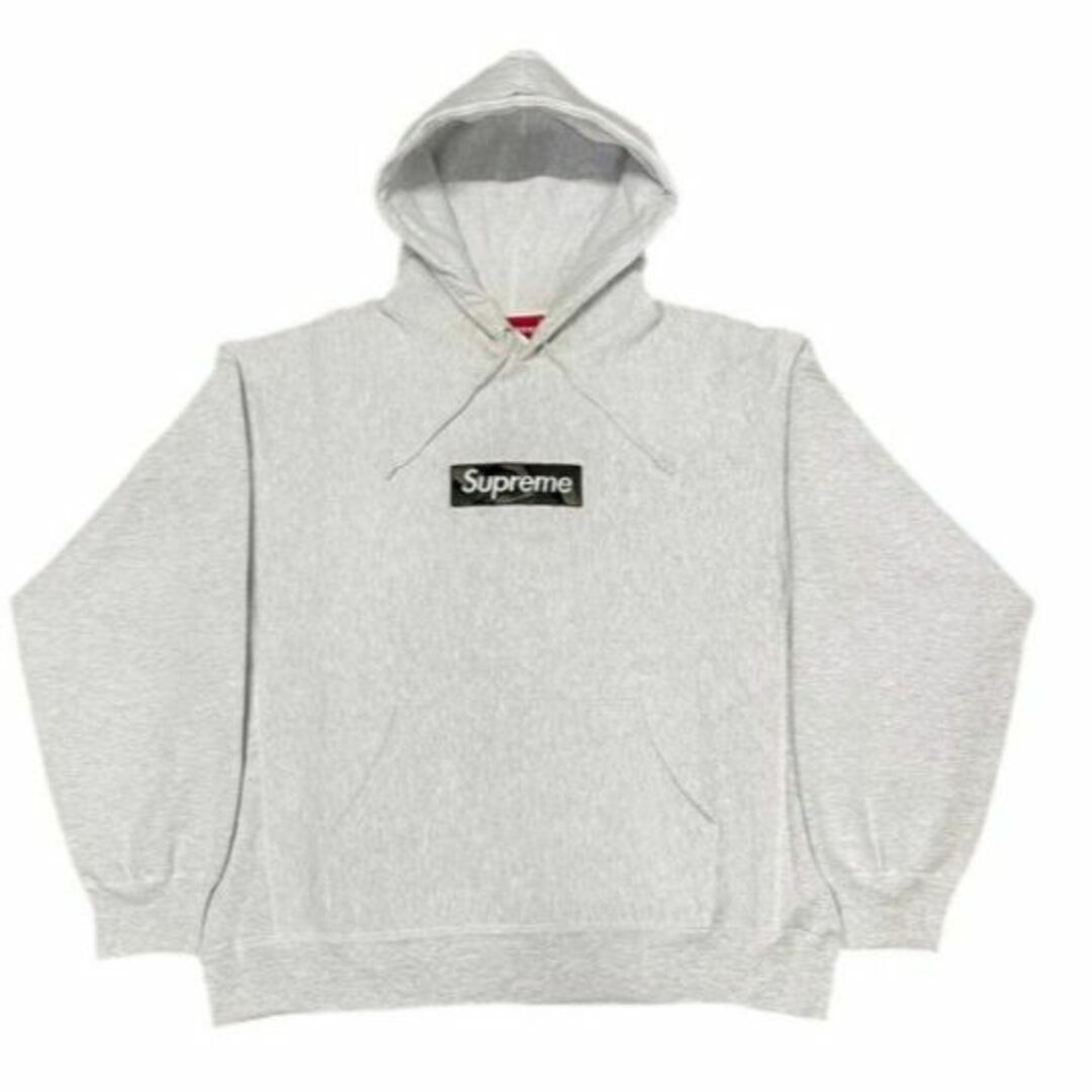 2023FW Supreme Box Logo Hooded Sweatshirt Ash Grey XL状態新品未使用国内正規品