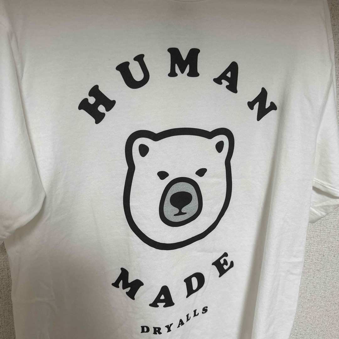 HUMAN MADE(ヒューマンメイド)のヒューマンメイド　ホワイトベアTシャツ メンズのトップス(Tシャツ/カットソー(半袖/袖なし))の商品写真