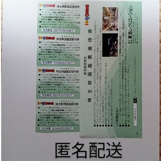 109シネマズ　映画鑑賞優待券(その他)