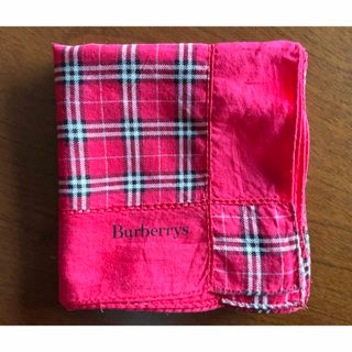 バーバリー(BURBERRY)のburberrys チェック柄 ハンカチ(ハンカチ)