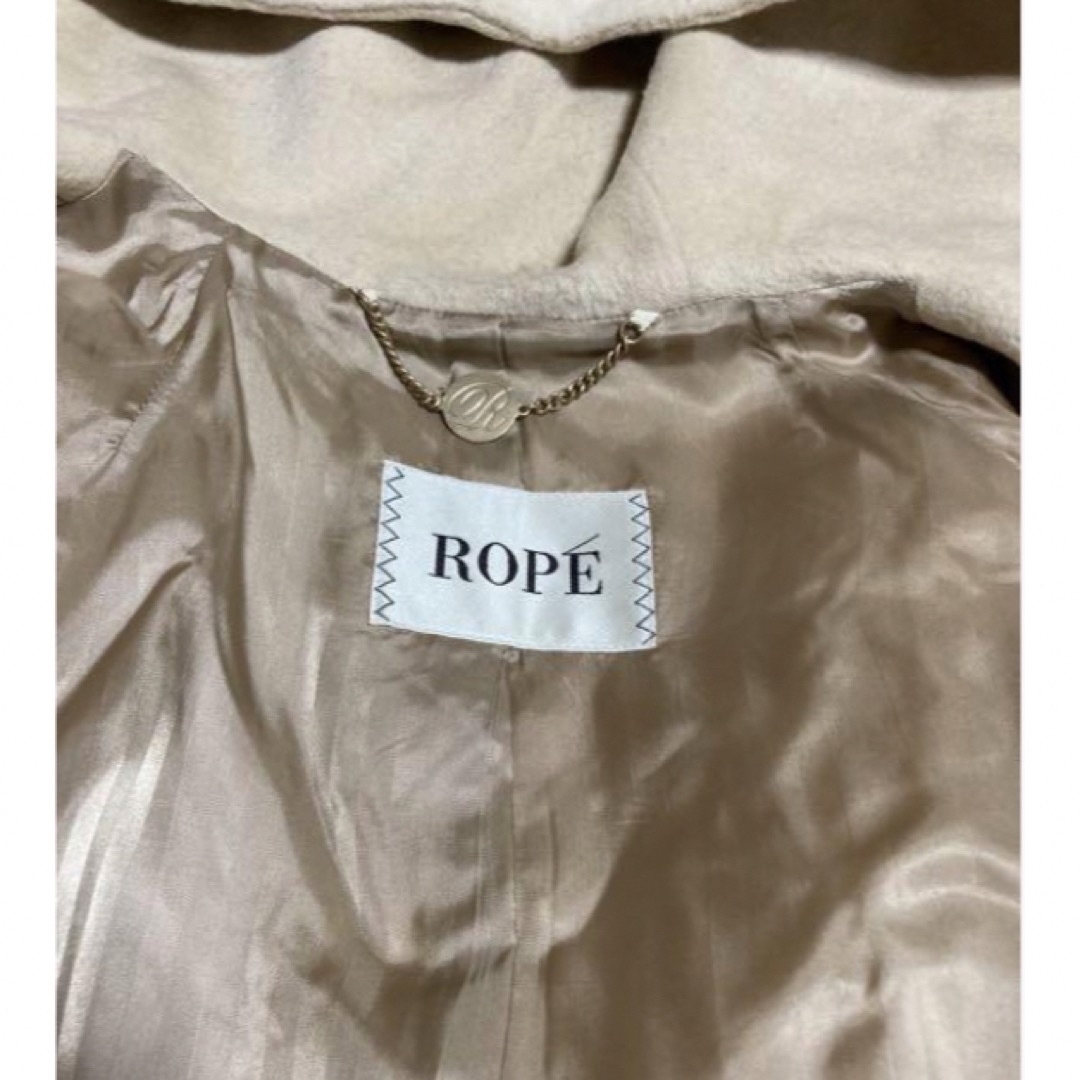 ROPEトールサイズ タグ付き未使用 4way コート アンゴラ混 ダウン90 ROPEトールサイズ タグ付き未使用 4way コート アンゴラ混 ダウン90