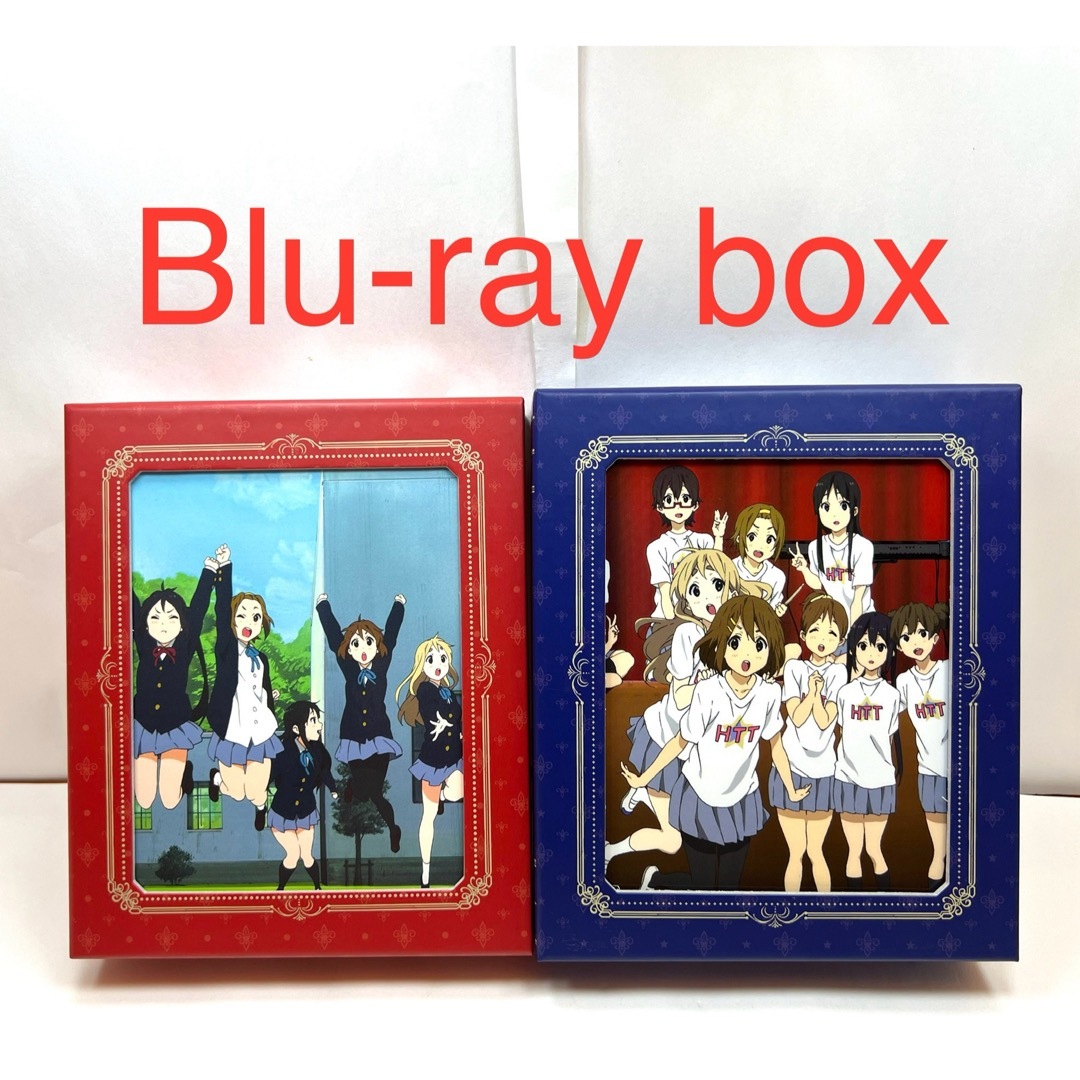 アニメ全巻収納BOX付き！けいおん! 初回限定生産 Blu-ray Box 1&2
