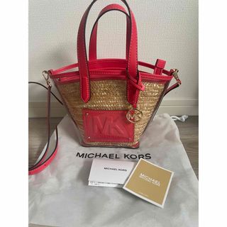 マイケルコース(Michael Kors)のマイケルコース　クリアかごバッグ　2way　人気完売モデル(ショルダーバッグ)