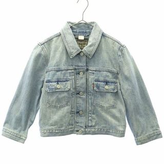 リーバイス(Levi's)のリーバイス デニムジャケット M ブルー Levi's ジージャン レディース 古着 【231217】(Gジャン/デニムジャケット)