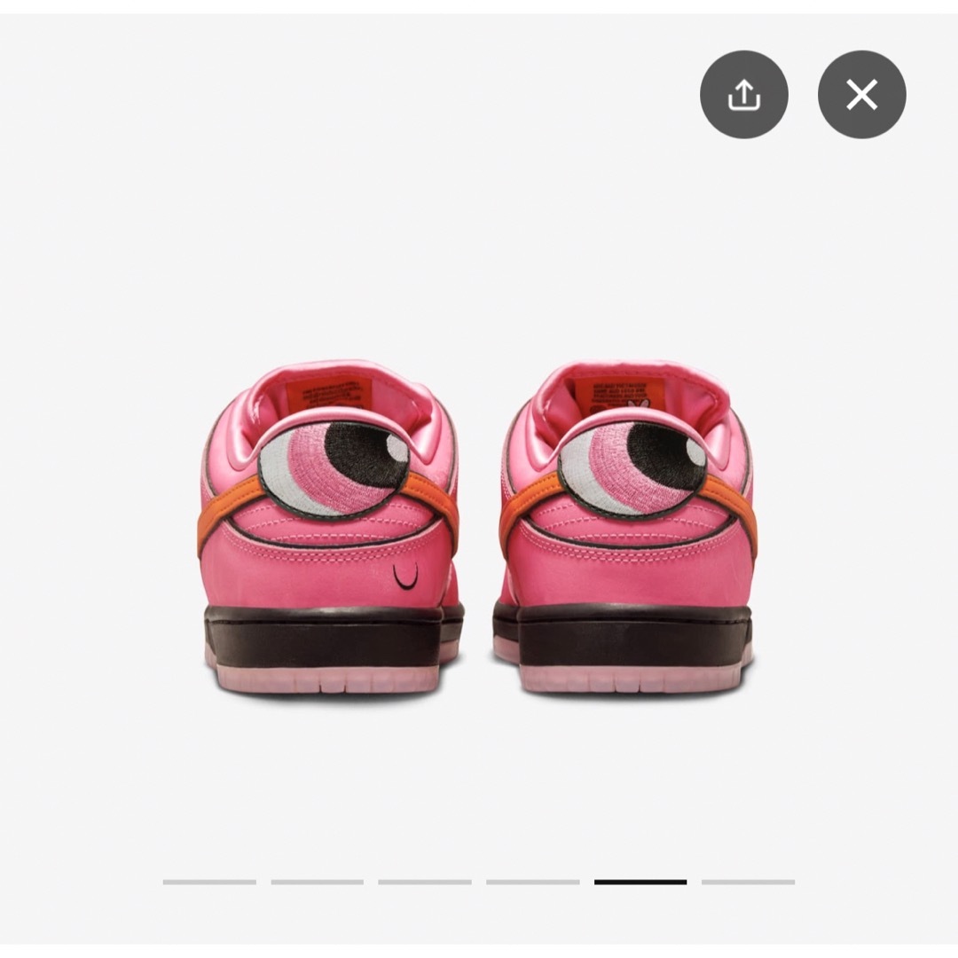 NIKE(ナイキ)のThe Powerpuff Girls × Nike SB Dunk メンズの靴/シューズ(スニーカー)の商品写真