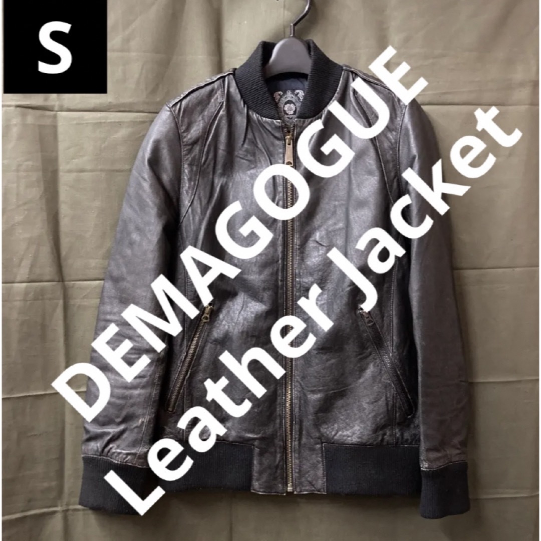 DEMAGOGUE(デマゴーグ) talon zippers  レザージャケットバンズ