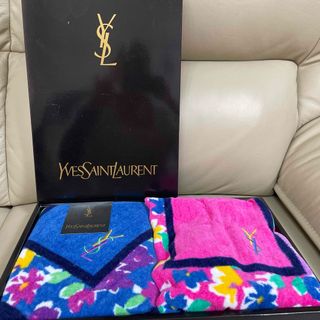 イヴサンローラン(Yves Saint Laurent)のフェイスタオル(タオル/バス用品)