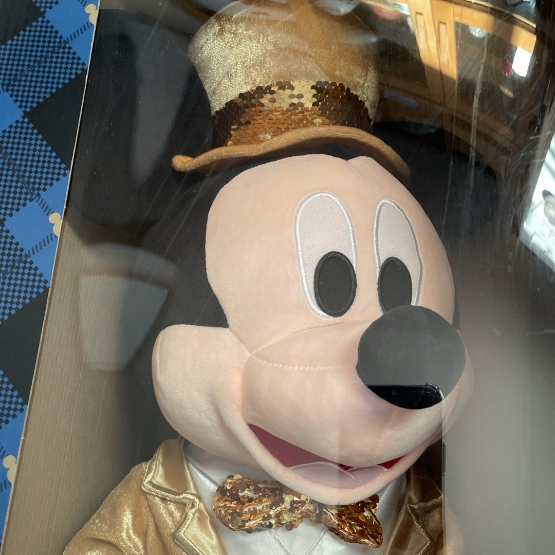 Disney(ディズニー)のクリスマスオーナメントくじ2021 2022ラスト賞　合わせてミッキーマウス エンタメ/ホビーのおもちゃ/ぬいぐるみ(キャラクターグッズ)の商品写真