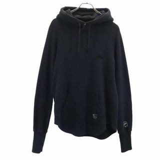 ヨウジヤマモト(Yohji Yamamoto)のヨウジヤマモト 日本製 サイト SYTE 長袖 パーカー S ブラック系 Yohji Yamamoto メンズ 古着 【231217】(パーカー)