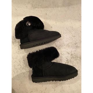 アグ(UGG)のUGGブーツ アメリカ規格 24.5〜25.0cm ブラック(ブーツ)