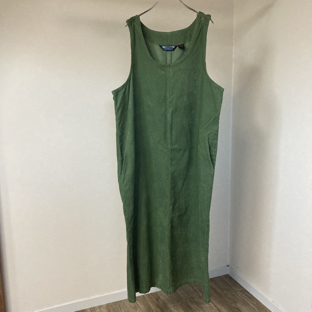 SHAVER LAKE corduroy long dress XL レディースのワンピース(ロングワンピース/マキシワンピース)の商品写真