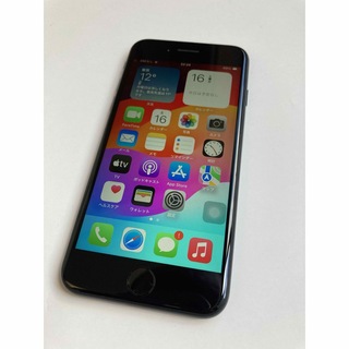 アイフォーン(iPhone)の（ジャンク）Apple iphoneSE2 128G  SIMフリー ブラック(スマートフォン本体)
