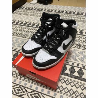 ナイキ(NIKE)のNIKE ナイキダンク　ハイカット　パンダ　28cm(スニーカー)