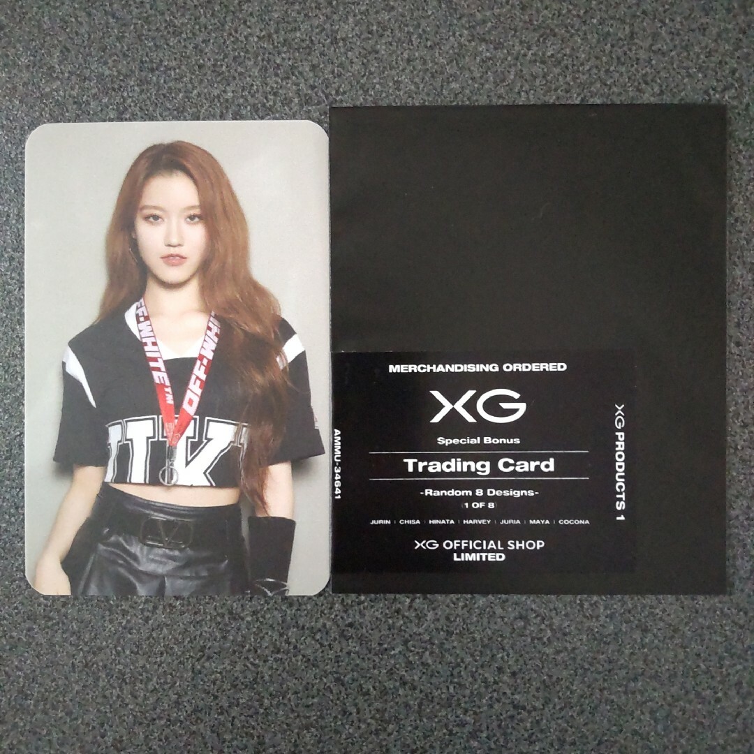 xg(エックスジー)のXG　PRODUCTS１　公式グッズ　購入特典　チサ　CHISA エンタメ/ホビーのCD(K-POP/アジア)の商品写真