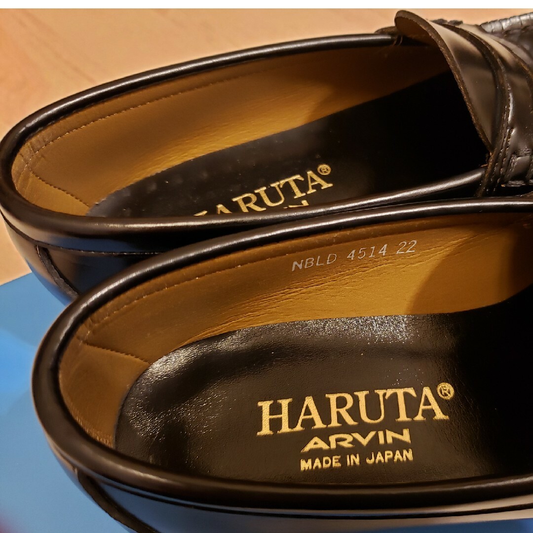 HARUTA(ハルタ)のHARUTA　ハルタ　ローファー　22EE　中古品 キッズ/ベビー/マタニティのキッズ靴/シューズ(15cm~)(ローファー)の商品写真