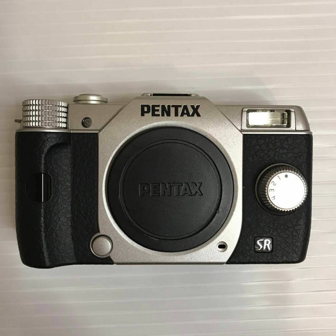 リコーイメージング美品PENTAX Q10 ダブルレンズキットSILVER