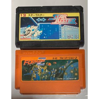 ファミリーコンピュータ(ファミリーコンピュータ)のファミコン　2個セット　スターラスター&フォーメーションZ(家庭用ゲームソフト)