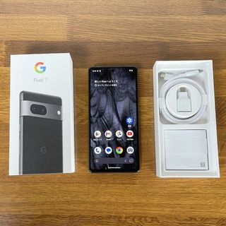 グーグルピクセル(Google Pixel)のGoogle Pixel7 128GB Obsidian(スマートフォン本体)